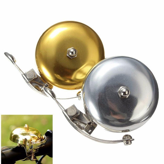 Vintage Classic Bicycle Bell Ring Cycling Bike Retro Cycling Bike Warning Horn Loud Gold Silver Bicycle Accessory Vintage Bike Bell Cycling Horn For Road Bike Mountain Bike Bikes Bike Horn Classic Bell Handlebar Bells