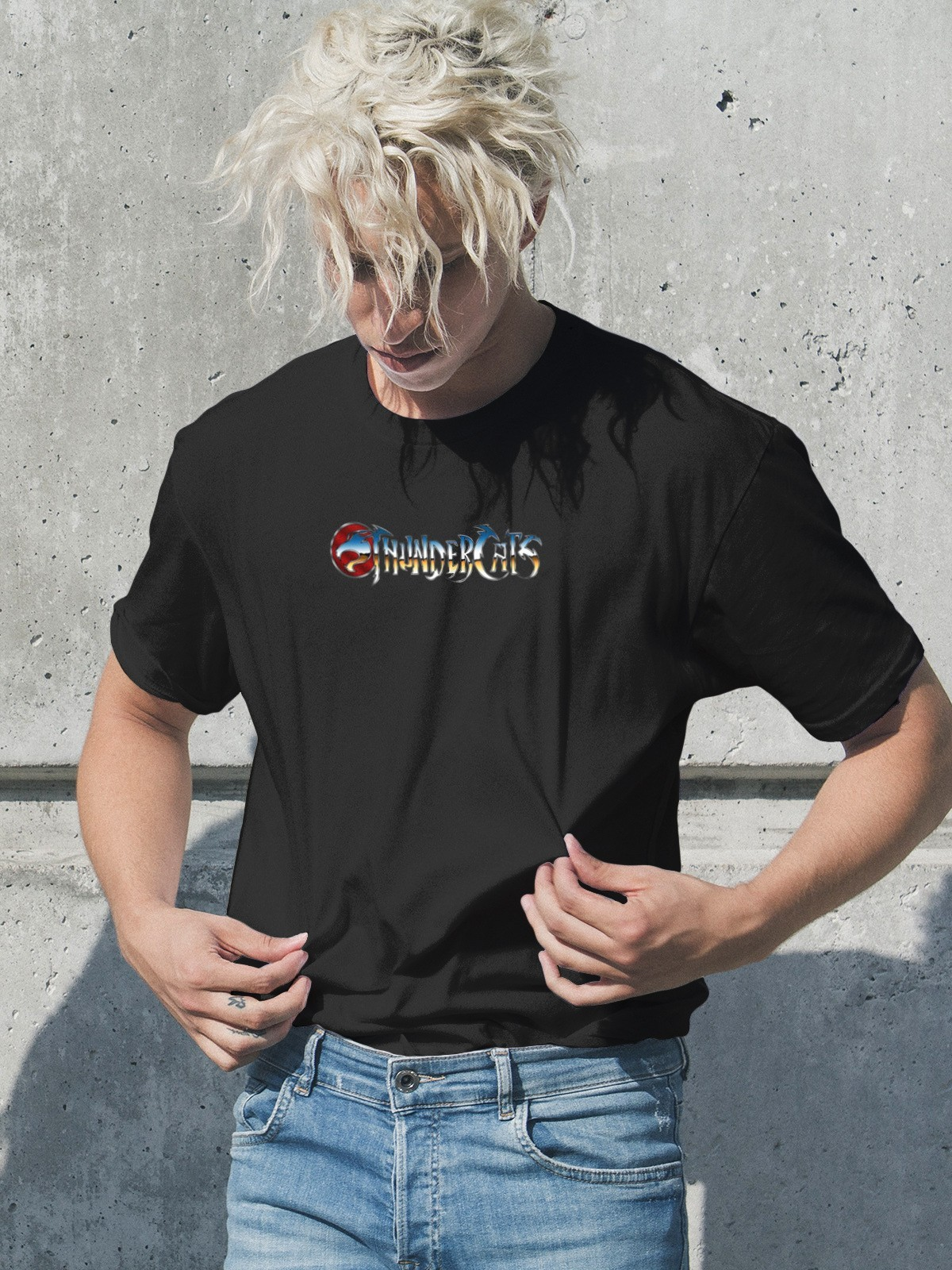Thundercats retro 80s cartoon Mens T Shirt Gildan