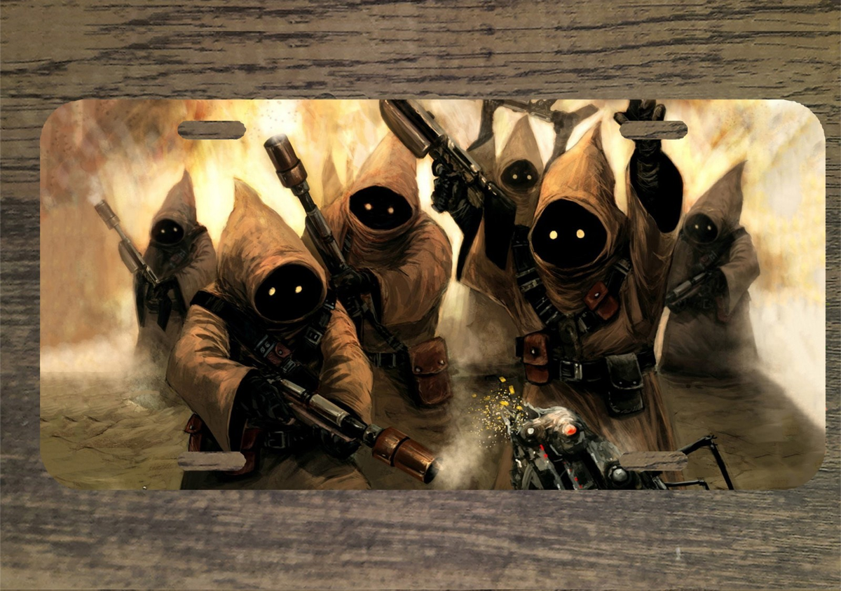 Star Wars Jawas 6x12 Custom Mountable Novelty License Plate