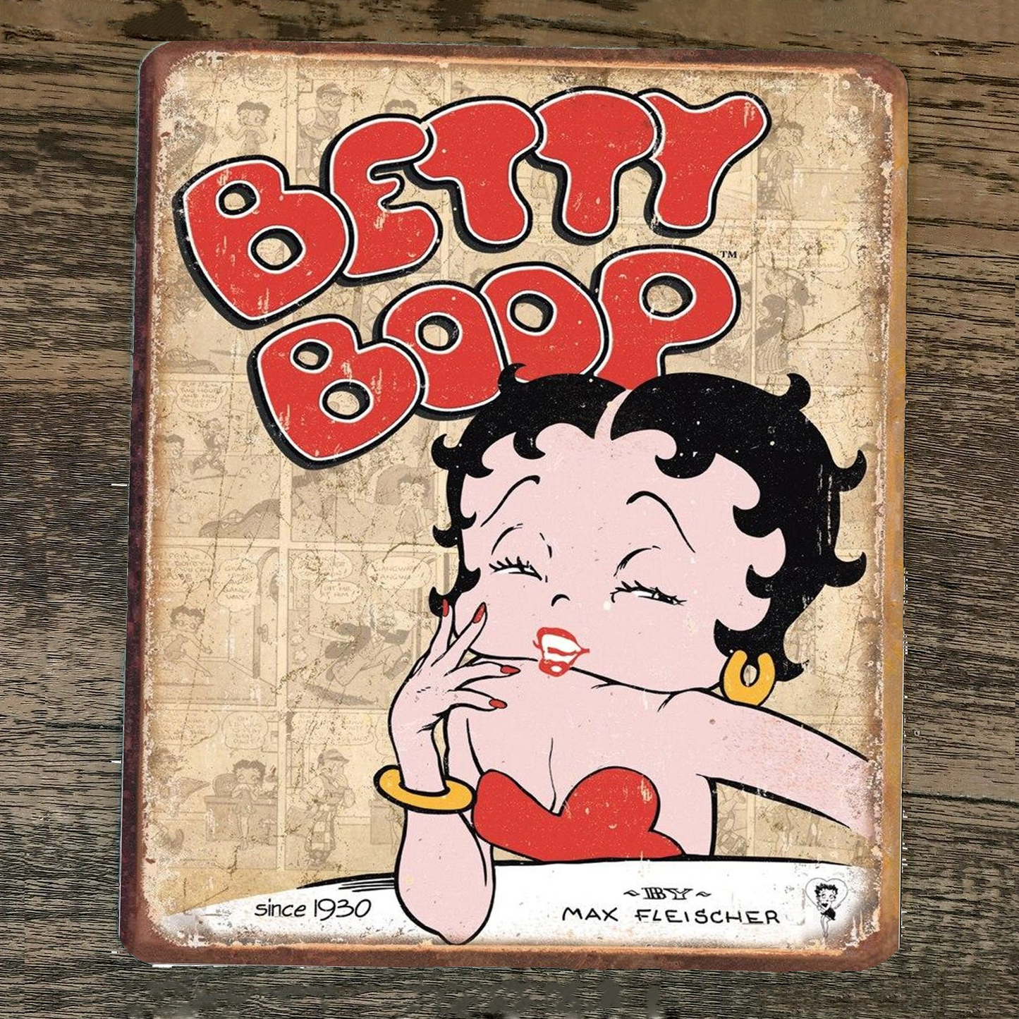 Mouse Pad Betty Boop Retro Vintage Artwork