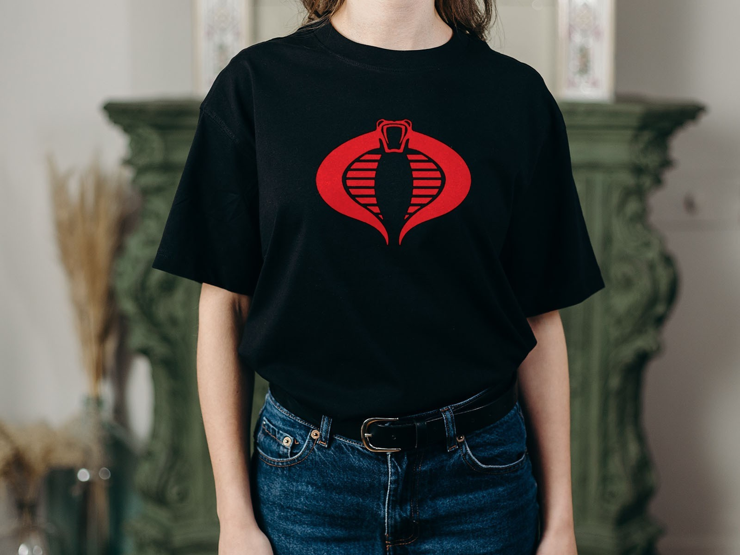 Cobra GI Joe Logo Mens T Shirt Gildan