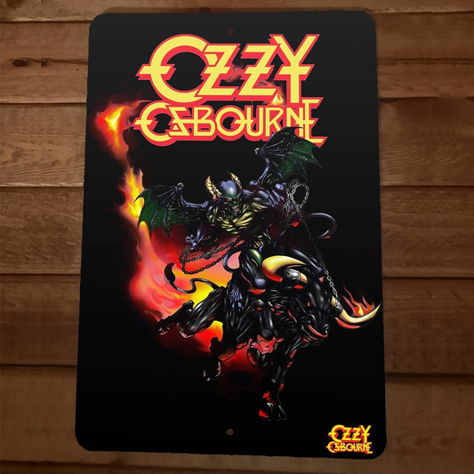 Ozzy Osbourne 8x12 Metal Wall Sign #13