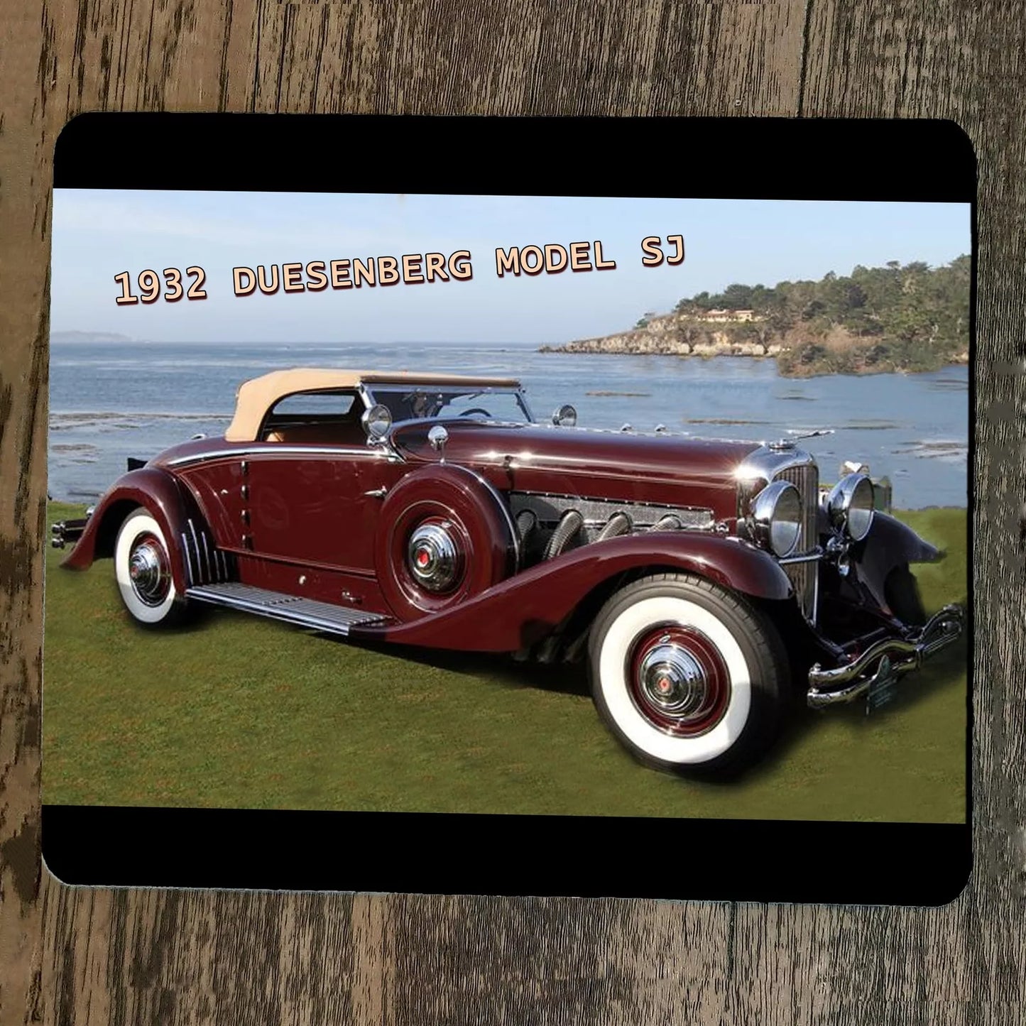 Mouse Pad 1932 Duesenberg Model SJ Classic Antique Hot Rod Car