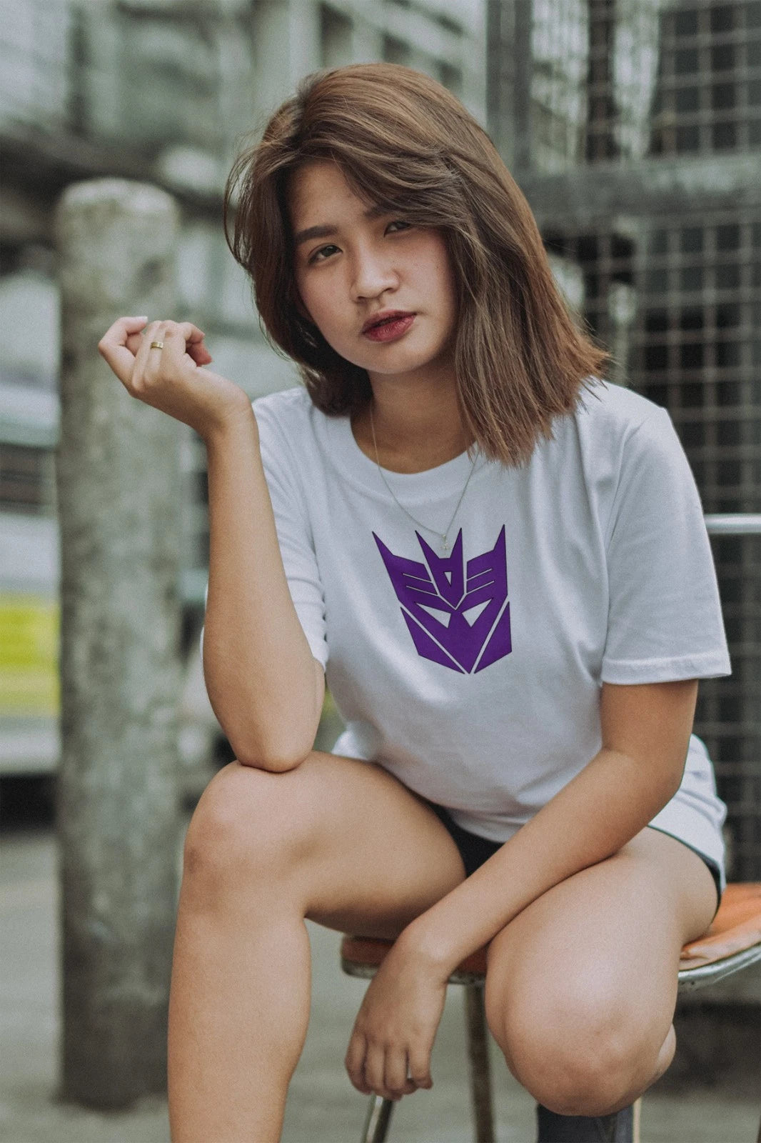 Decepticons Transformers Logo Mens T Shirt Gildan