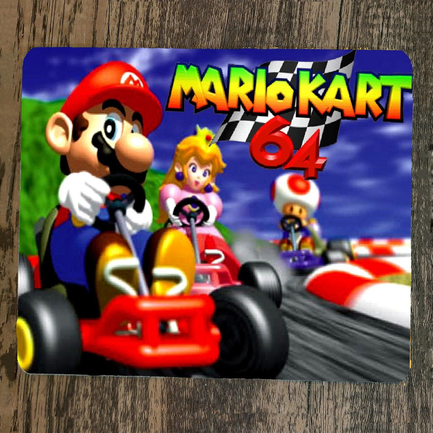 Mouse Pad Mario Kart 64