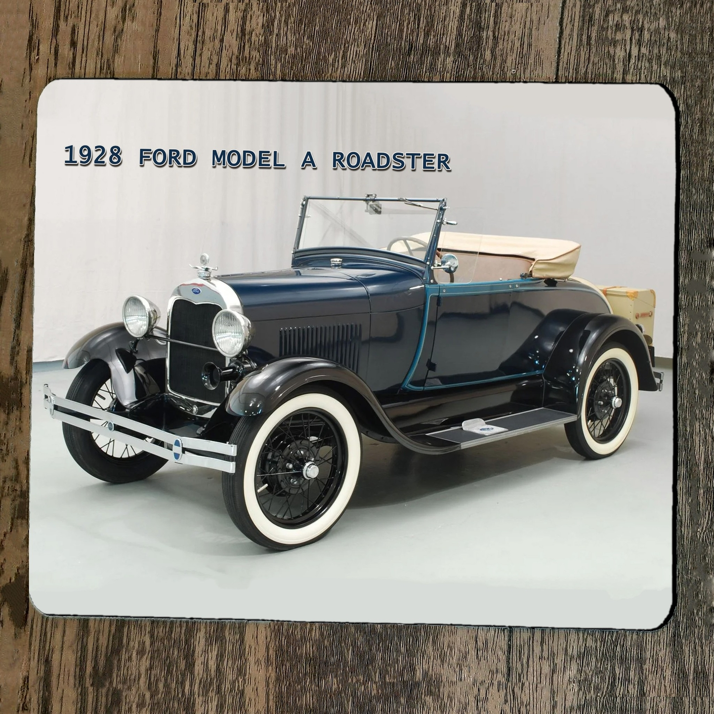 Mouse Pad 1928 Ford Model A Roadster Classic Antique Hot Rod Car