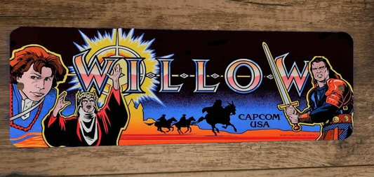 Willow Arcade Marquee 3x12 Metal Wall Sign Banner Poster
