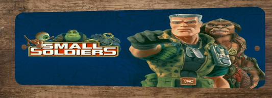 Small Soldiers 3x12 Metal Wall Sign