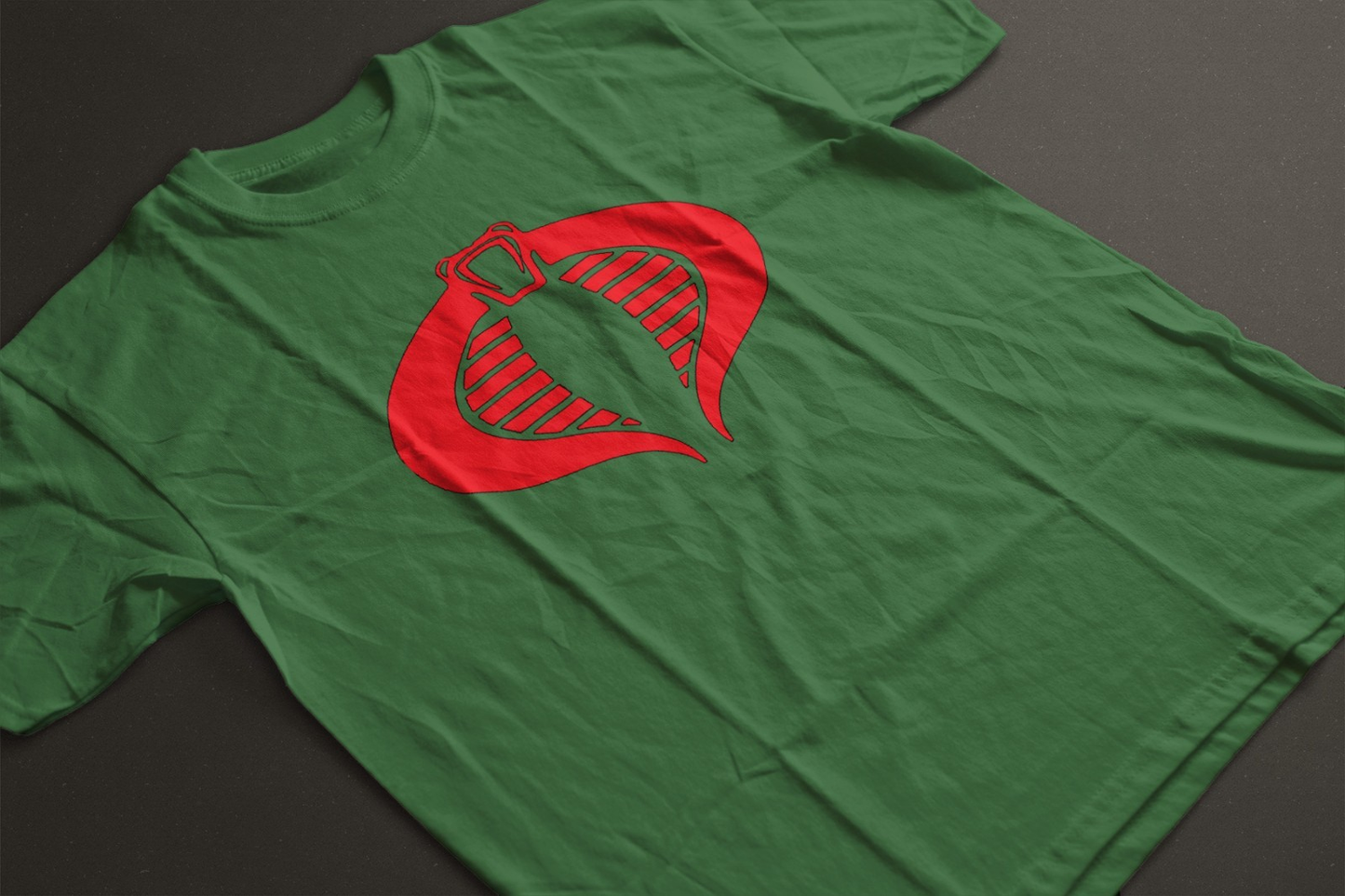 Cobra GI Joe Logo Mens T Shirt Gildan