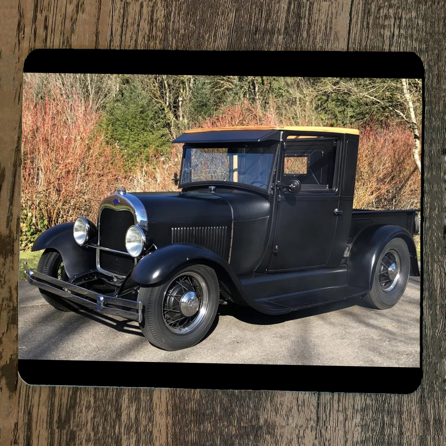 Mouse Pad 1929 Ford Model A Pickup Classic Antique Hot Rod Car Truck