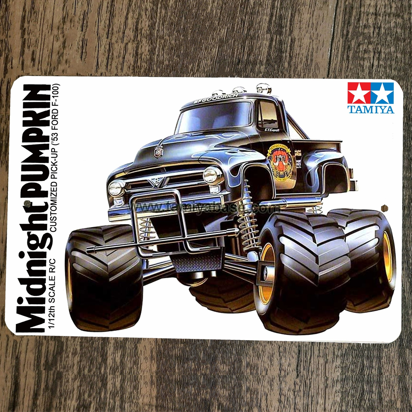 Midnight Pumpkin RC Radio Control Car 8x12 Metal Wall Sign Garage Poster