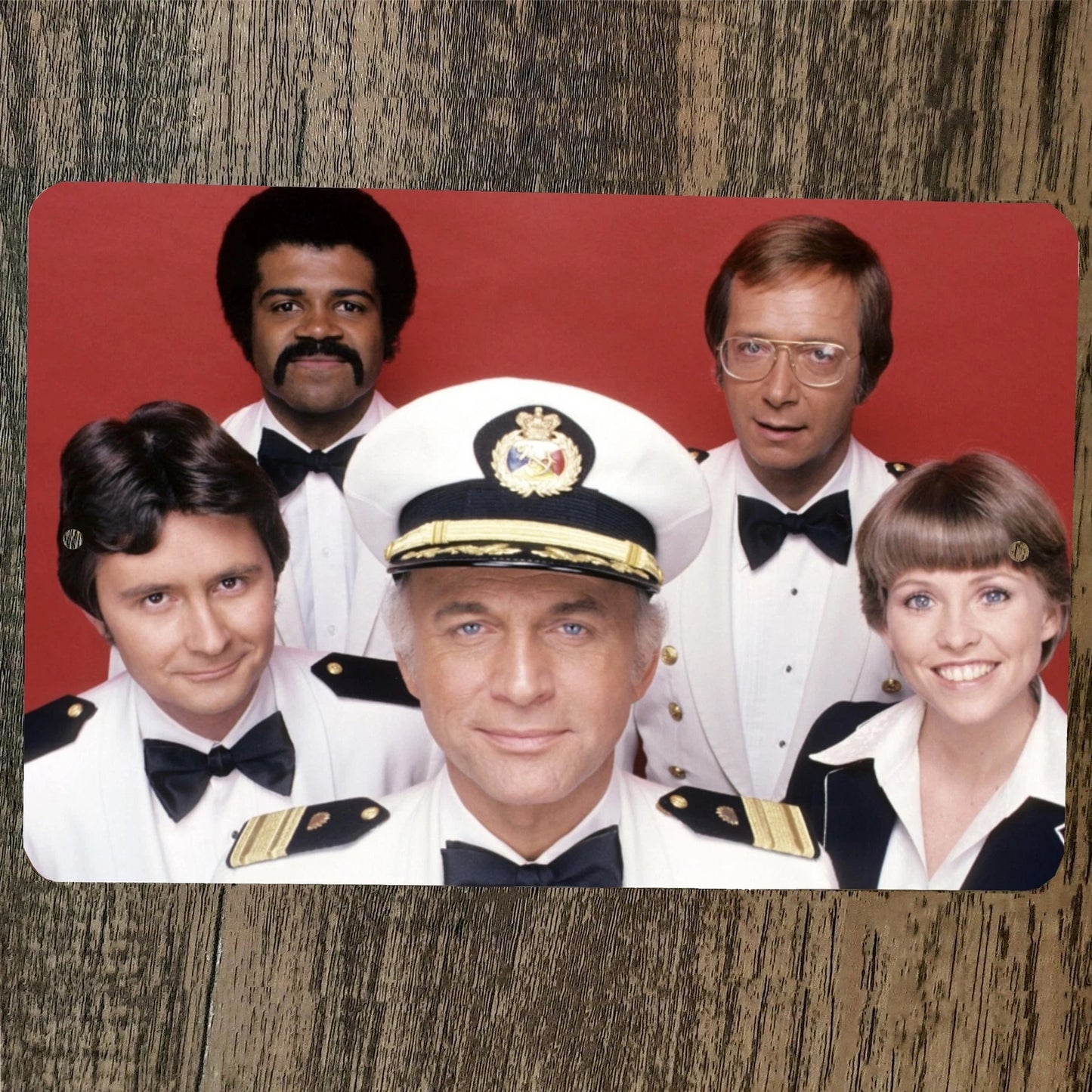The Love Boat Cast 70-80s TV Show 8x12 Metal Wall Sign