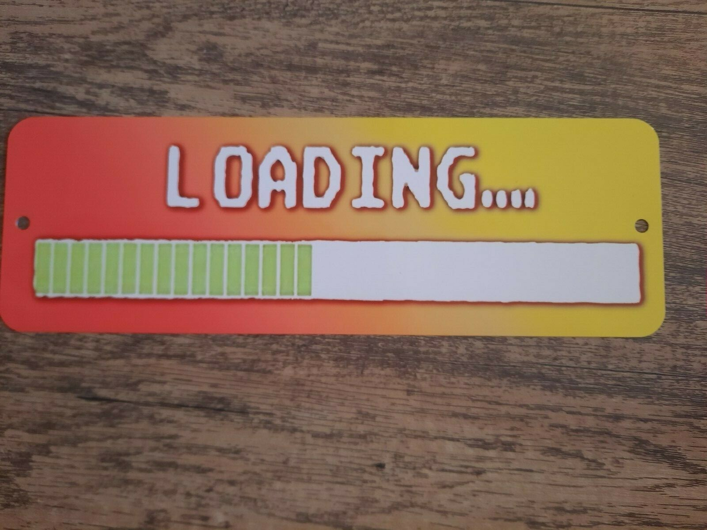 Loading... Marquee Banner 3x12 Metal Wall Sign
