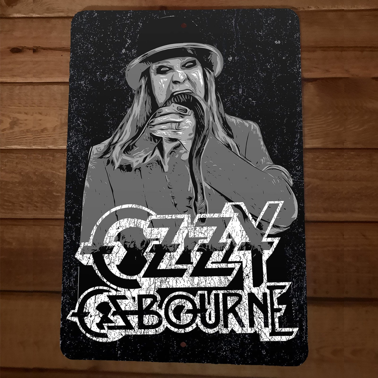 Ozzy Osbourne 8x12 Metal Wall Sign #14