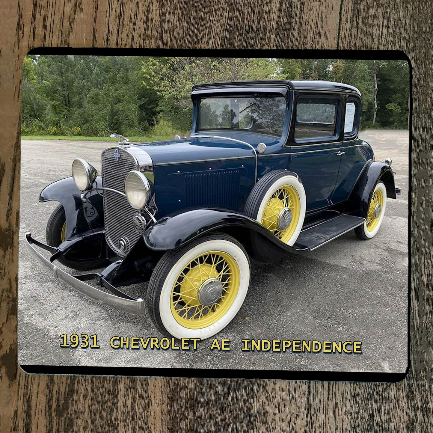 Mouse Pad 1931 Chevrolet AE Independence Classic Antique Hot Rod Car Truck