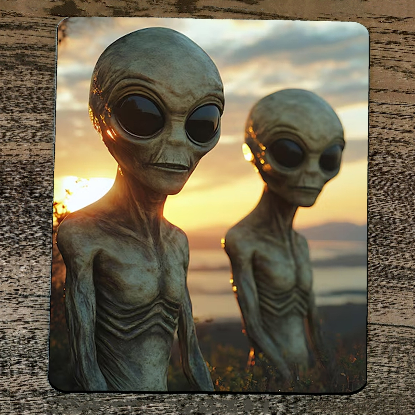 Mouse Pad Alien Grays