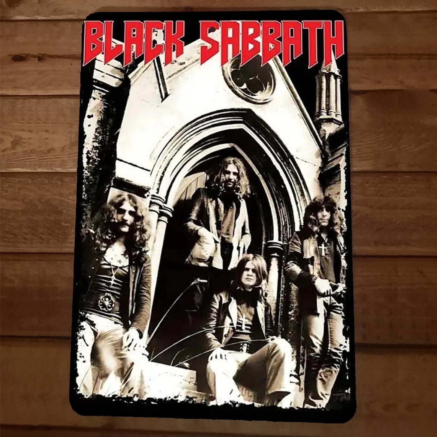 Black Sabbath Black Sabbath 8x12 Metal Wall Sign