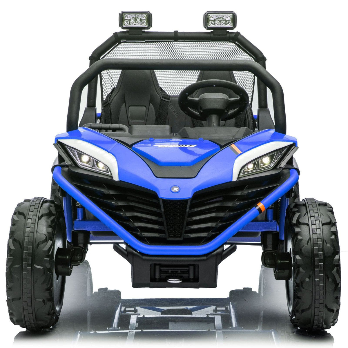 24V Kids 2-Seater Electric Ride-On UTV Truck with 4WD and 320W Motor, Remote Control