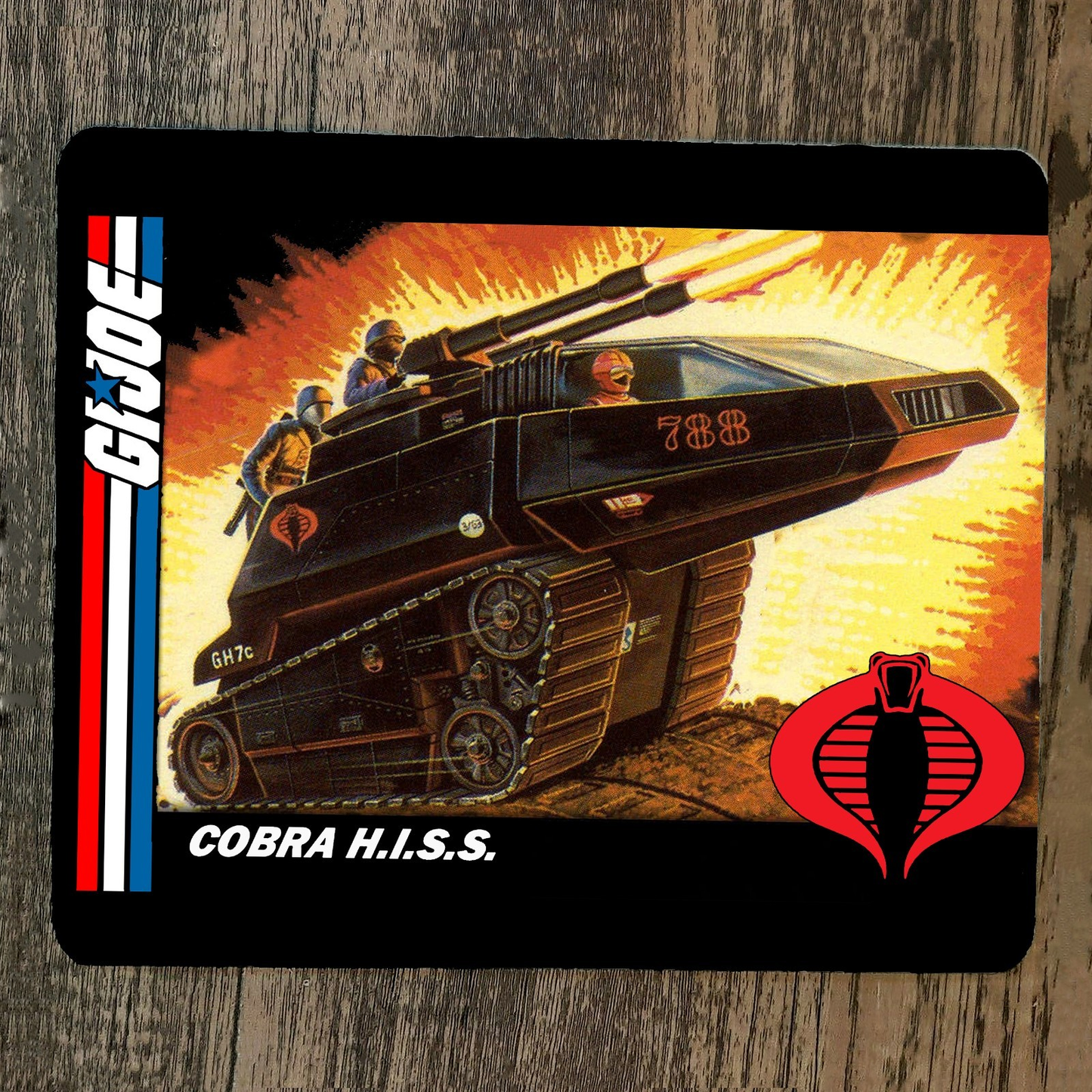 Mouse Pad GI Joe Cobra HISS Battle Tank #2
