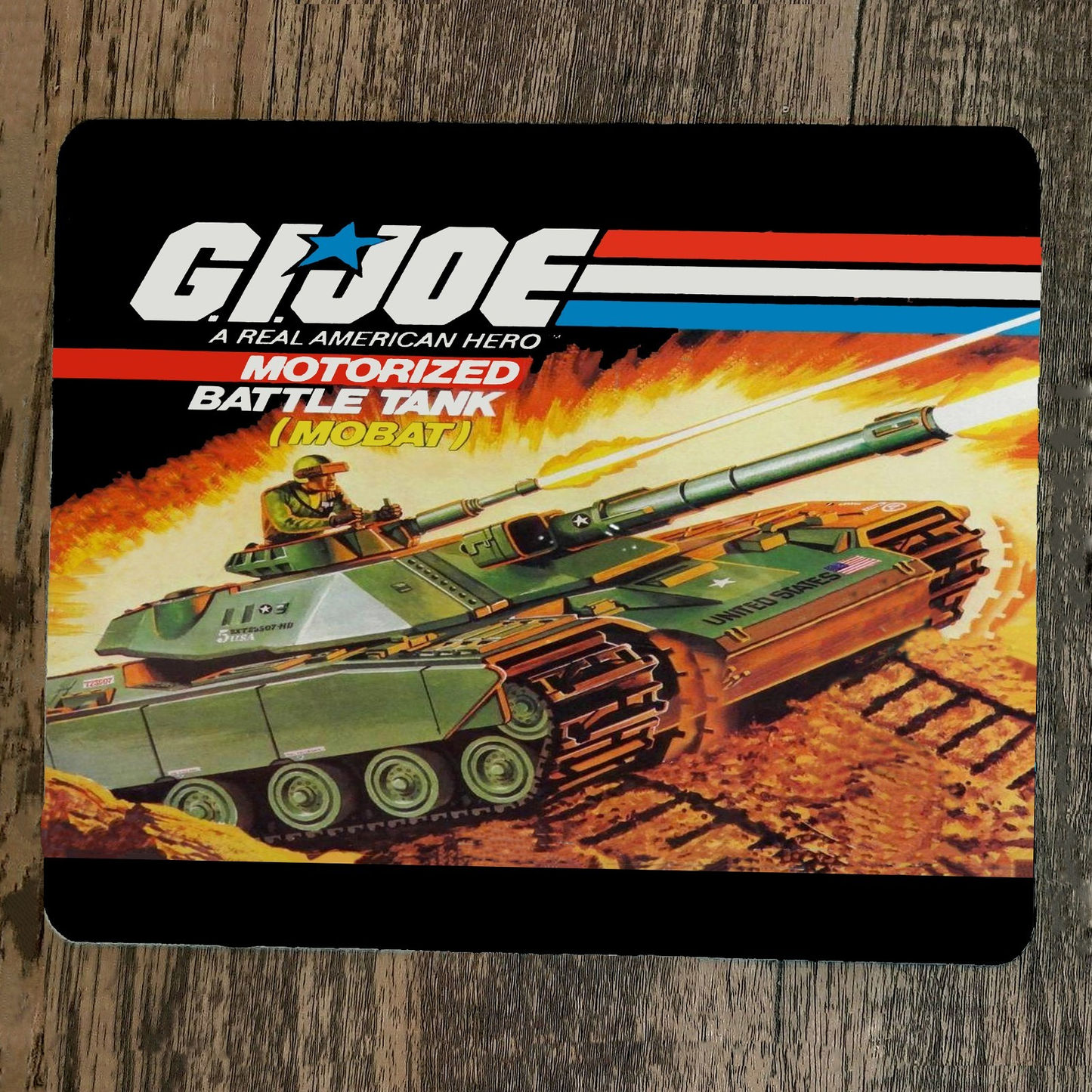 Mouse Pad GI Joe MOBAT Motorized Battle Tank