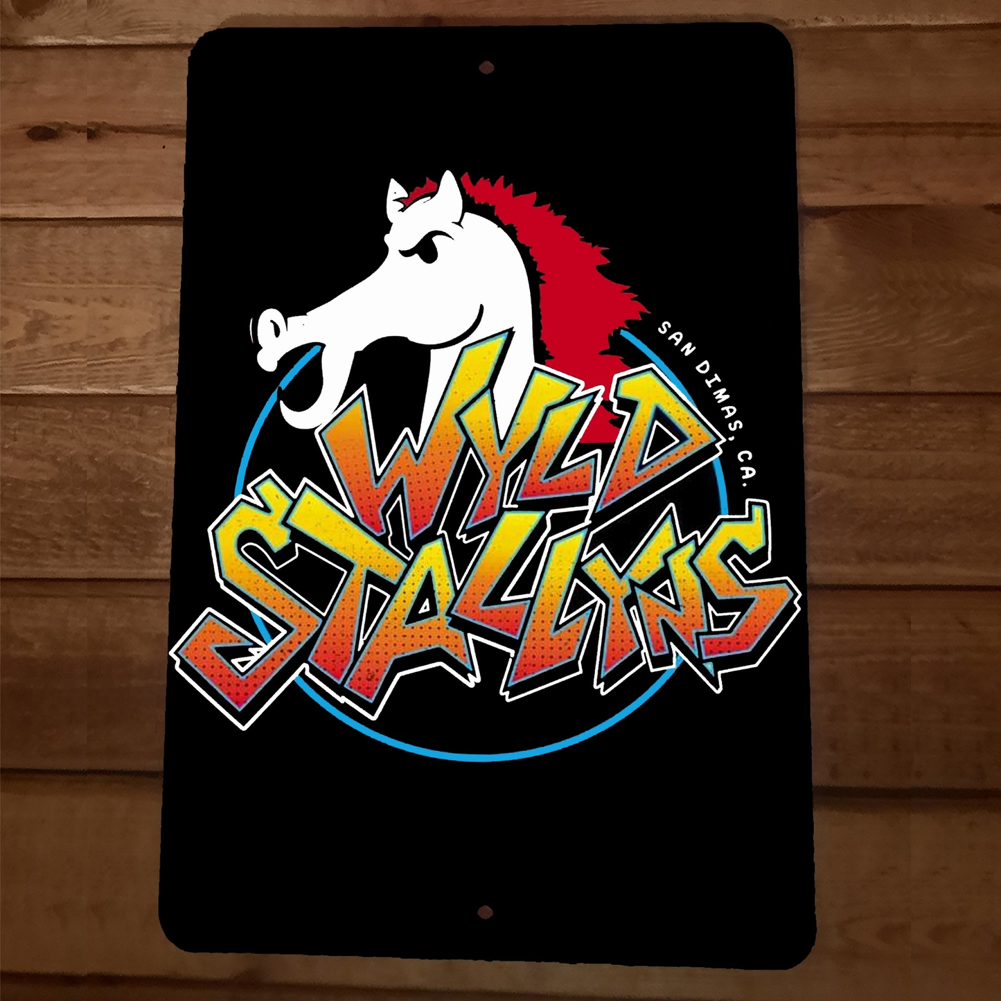 Wyld Stallyns 8x12 Metal Wall Sign Bill & Ted's Excellent Adventure