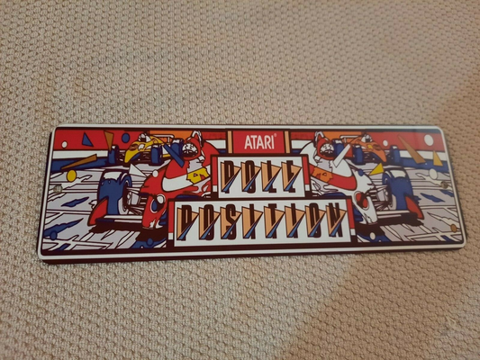 Pole Position Arcade Marquee 3x12 Metal Wall Sign