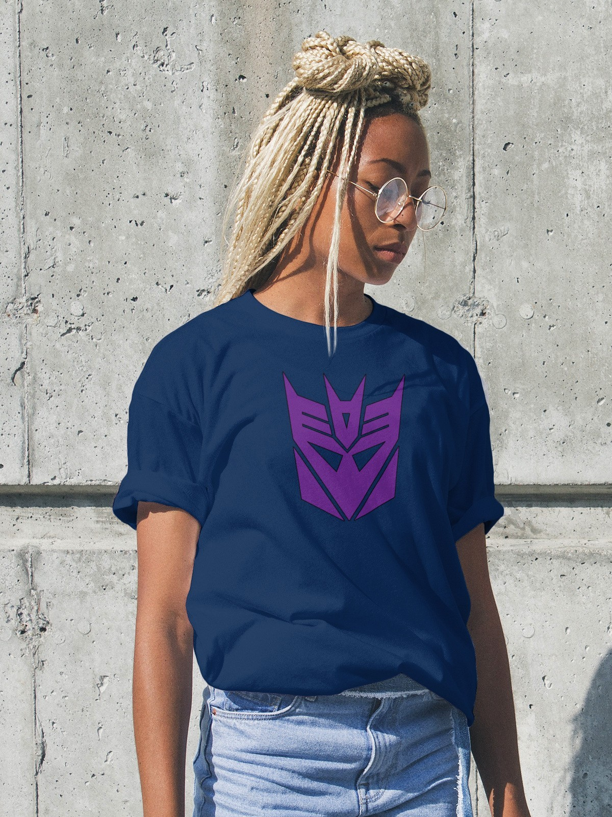 Decepticons Transformers Logo Mens T Shirt Gildan