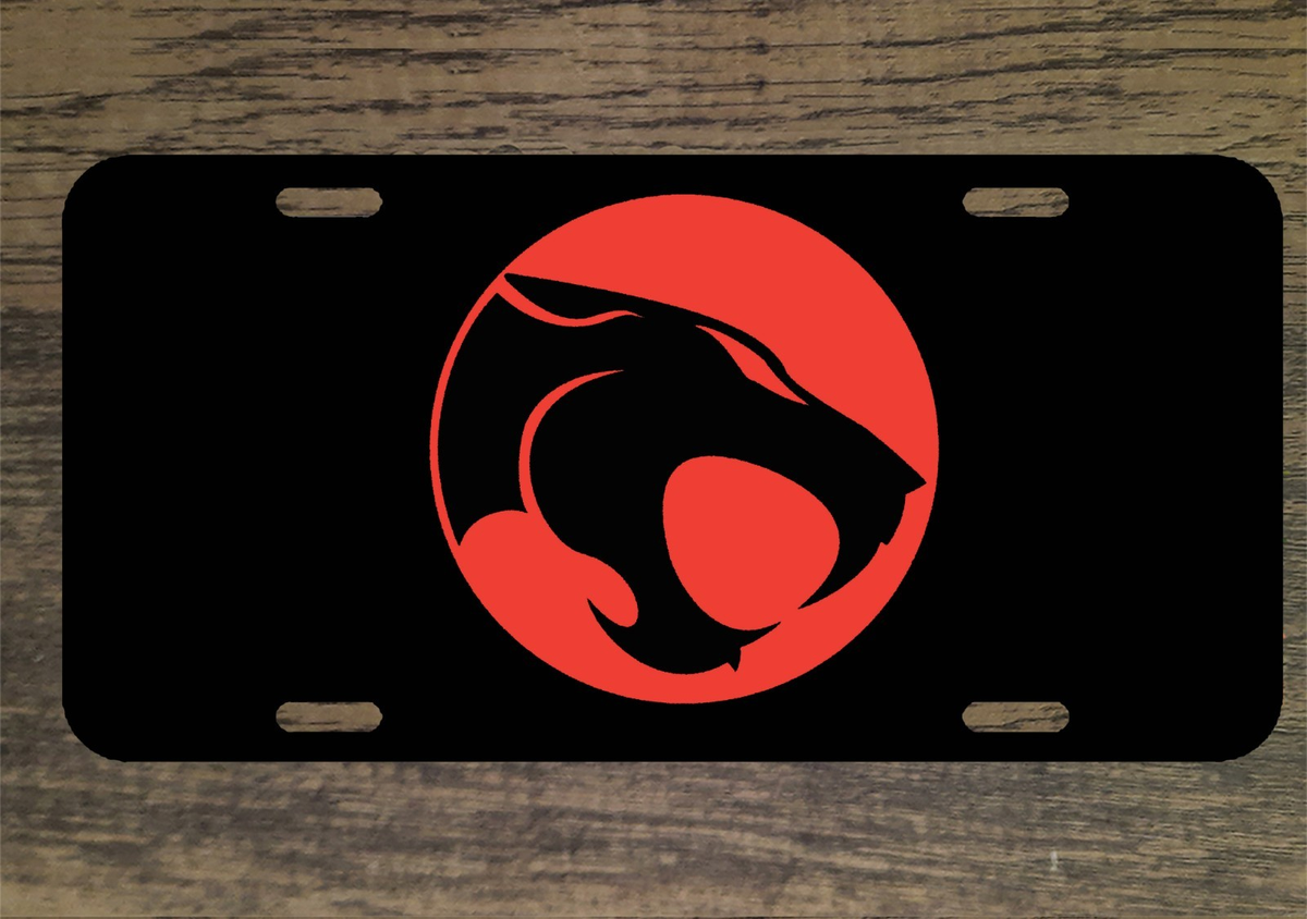 Thundercats Logo 6x12 Custom Mountable Novelty License Plate