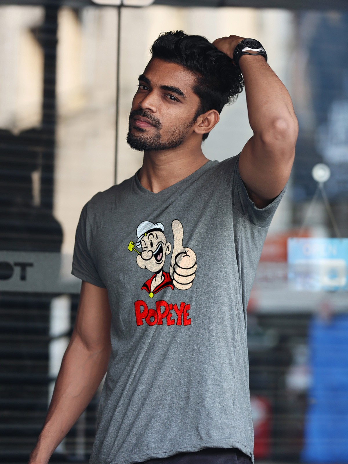 Popeye the Sailor Man Mens T Shirt Gildan