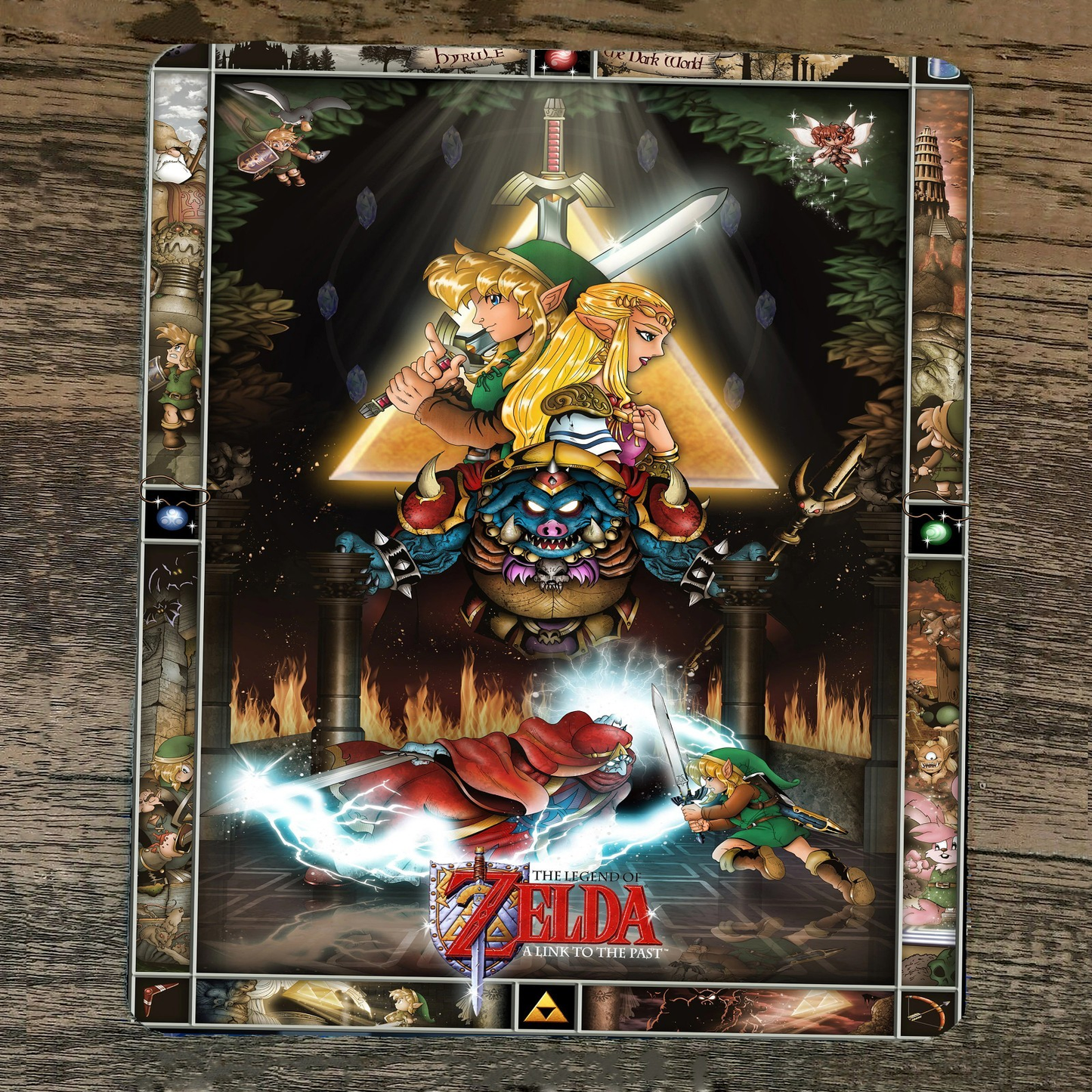 Mouse Pad Link to the Past Zelda