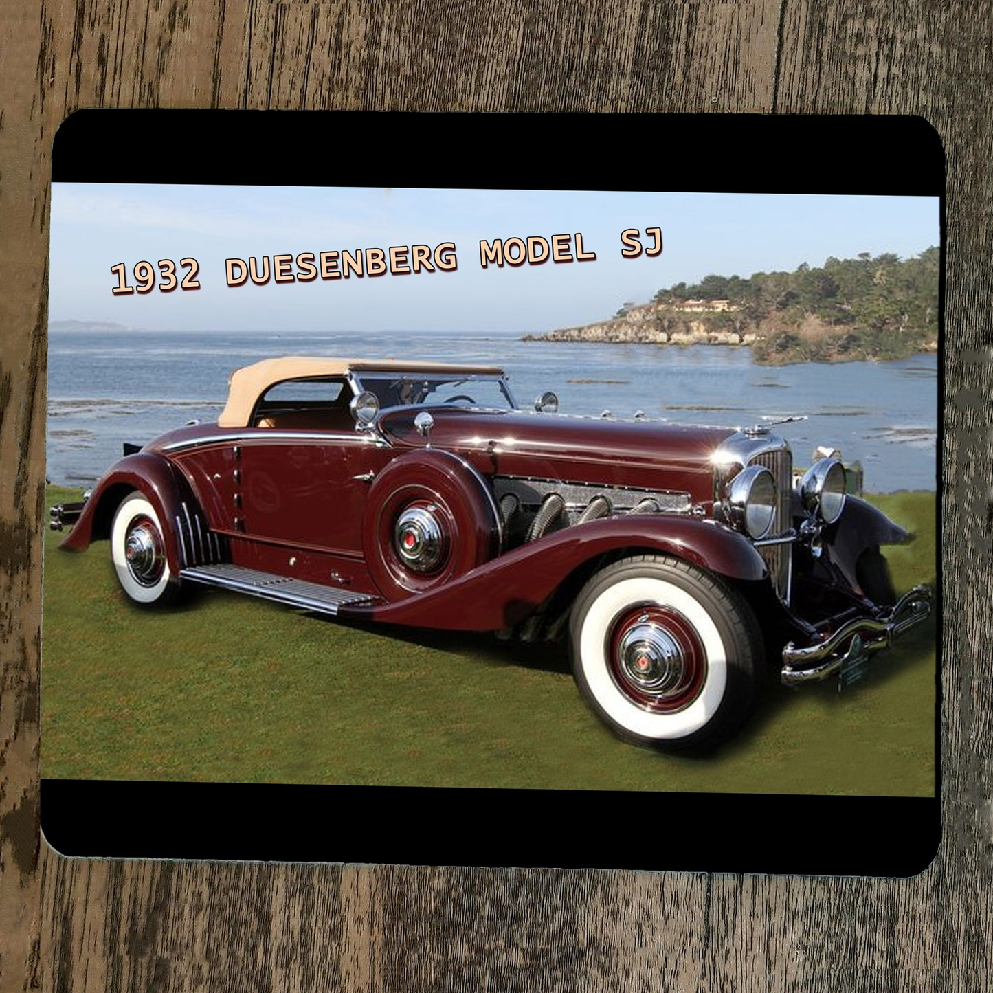 Mouse Pad 1932 Duesenberg Model SJ Classic Antique Hot Rod Car
