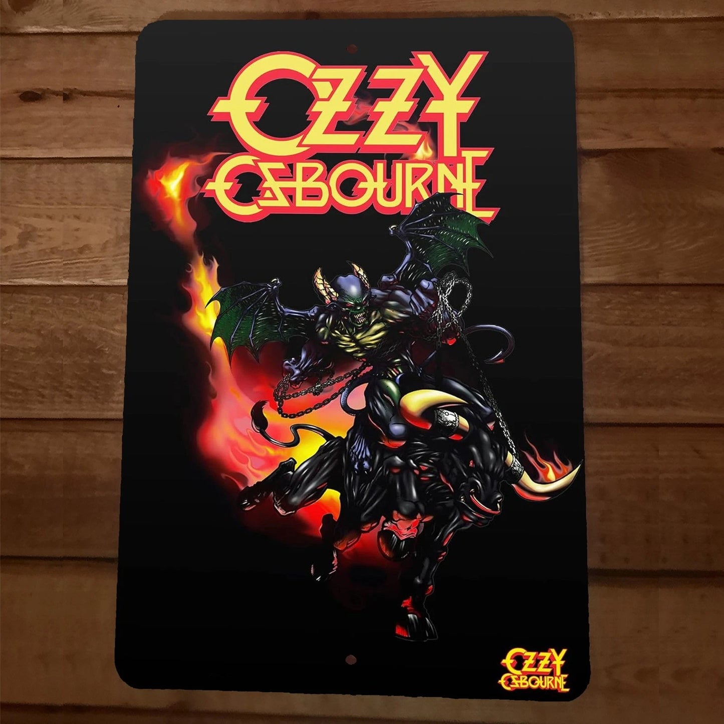 Ozzy Osbourne 8x12 Metal Wall Sign #9