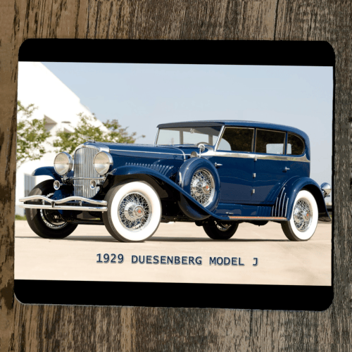Mouse Pad 1929 Duesenberg Model J Classic Antique Hot Rod Car