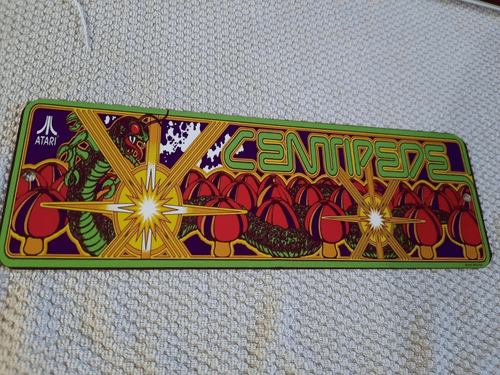 Centipede Classic Arcade Marquee 3x12 Metal Wall Sign