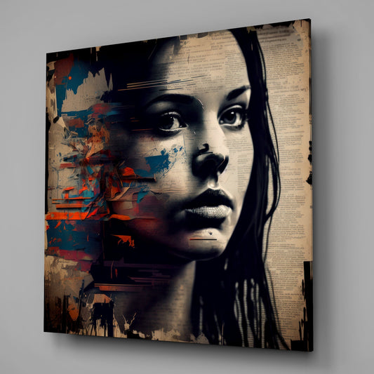 Women Glass Wall Art || Designers Collection
