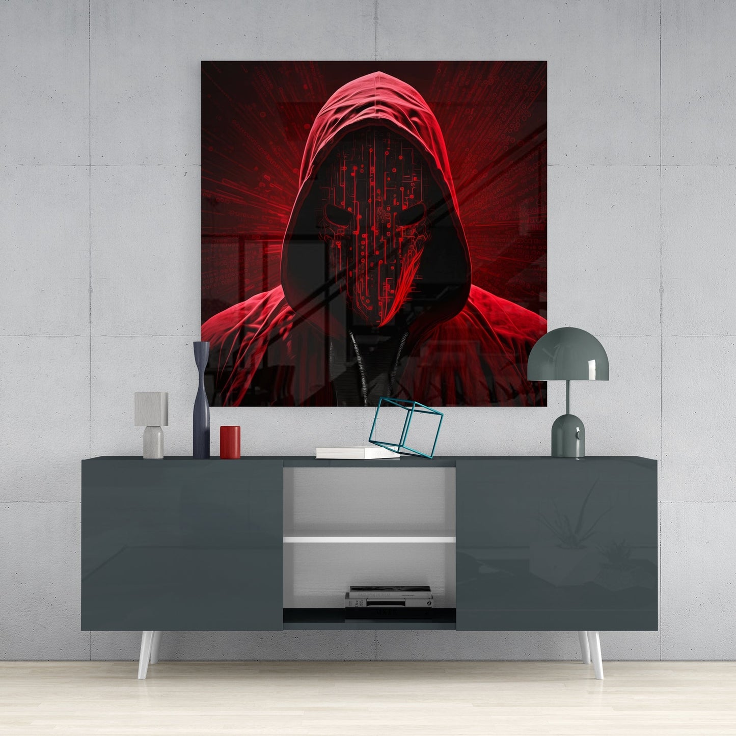 Faceless Glass Wall Art || Designers Collection