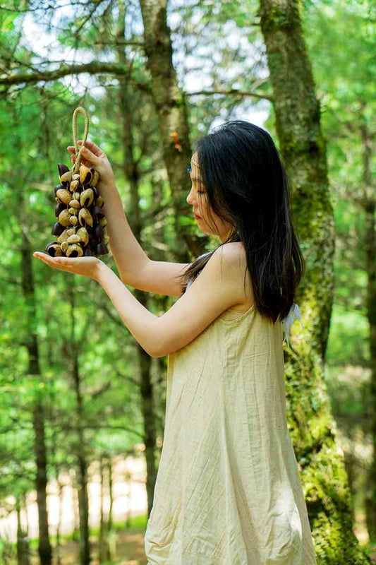 Handmade Mixed Seed Shaker | Hand Bell