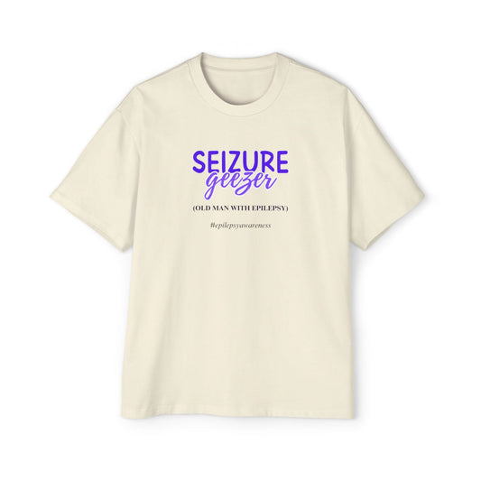 Seizure Awareness Oversized Tee for Seizure Geezers