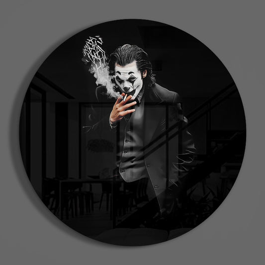 Joker Glass Wall Art