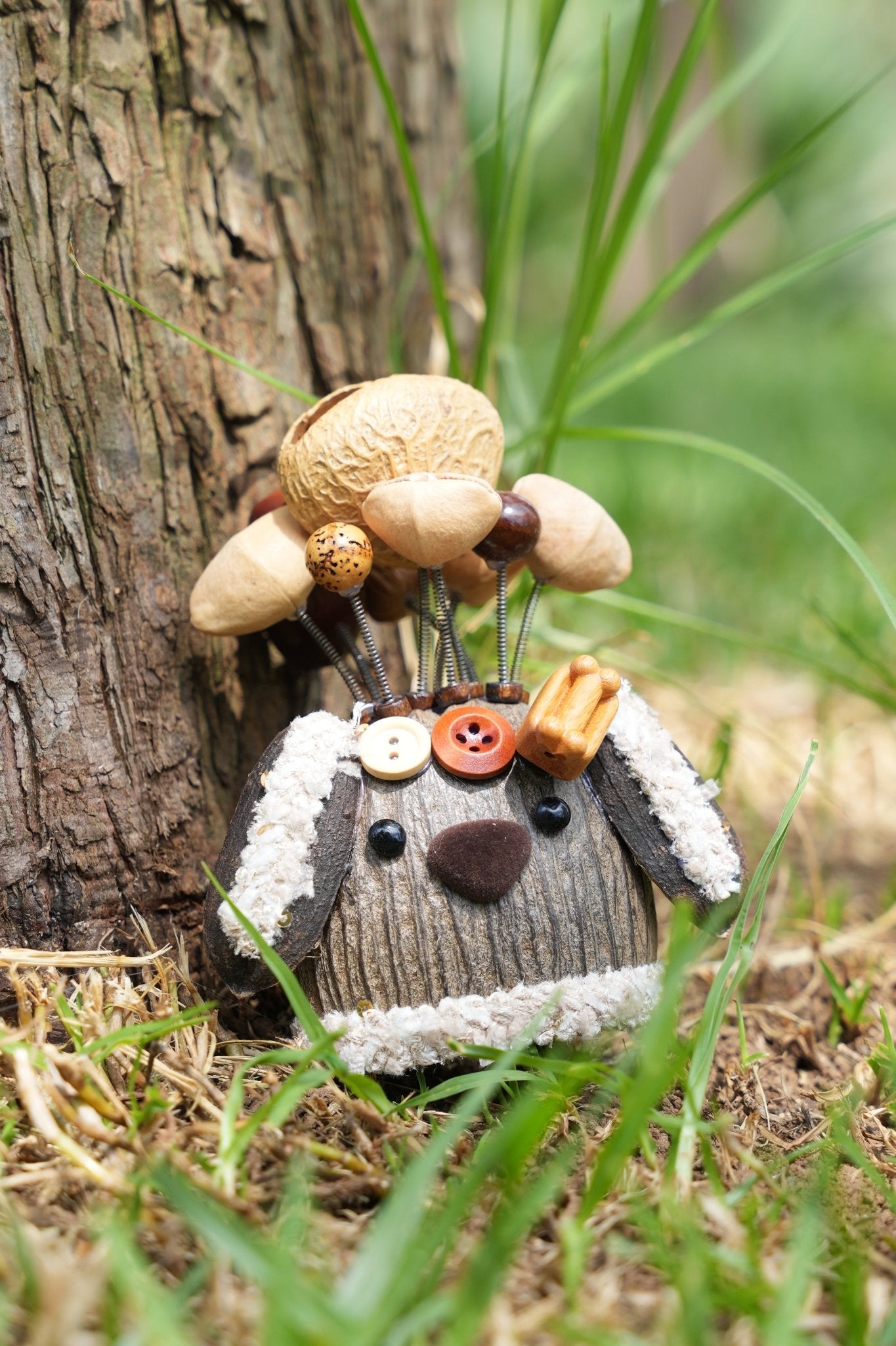 "The Cozy Puppy Guardian" Seed Doll