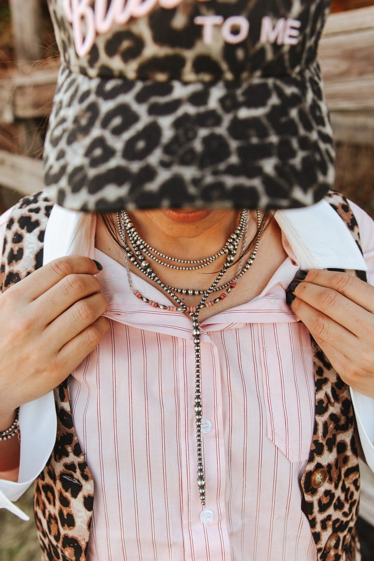 The Pink Horizon Chain Necklace