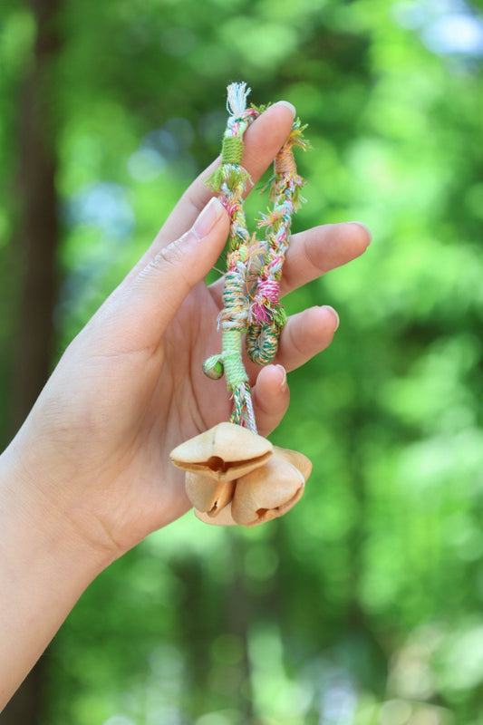"Spring Whisper" Woven Seed Bracelet