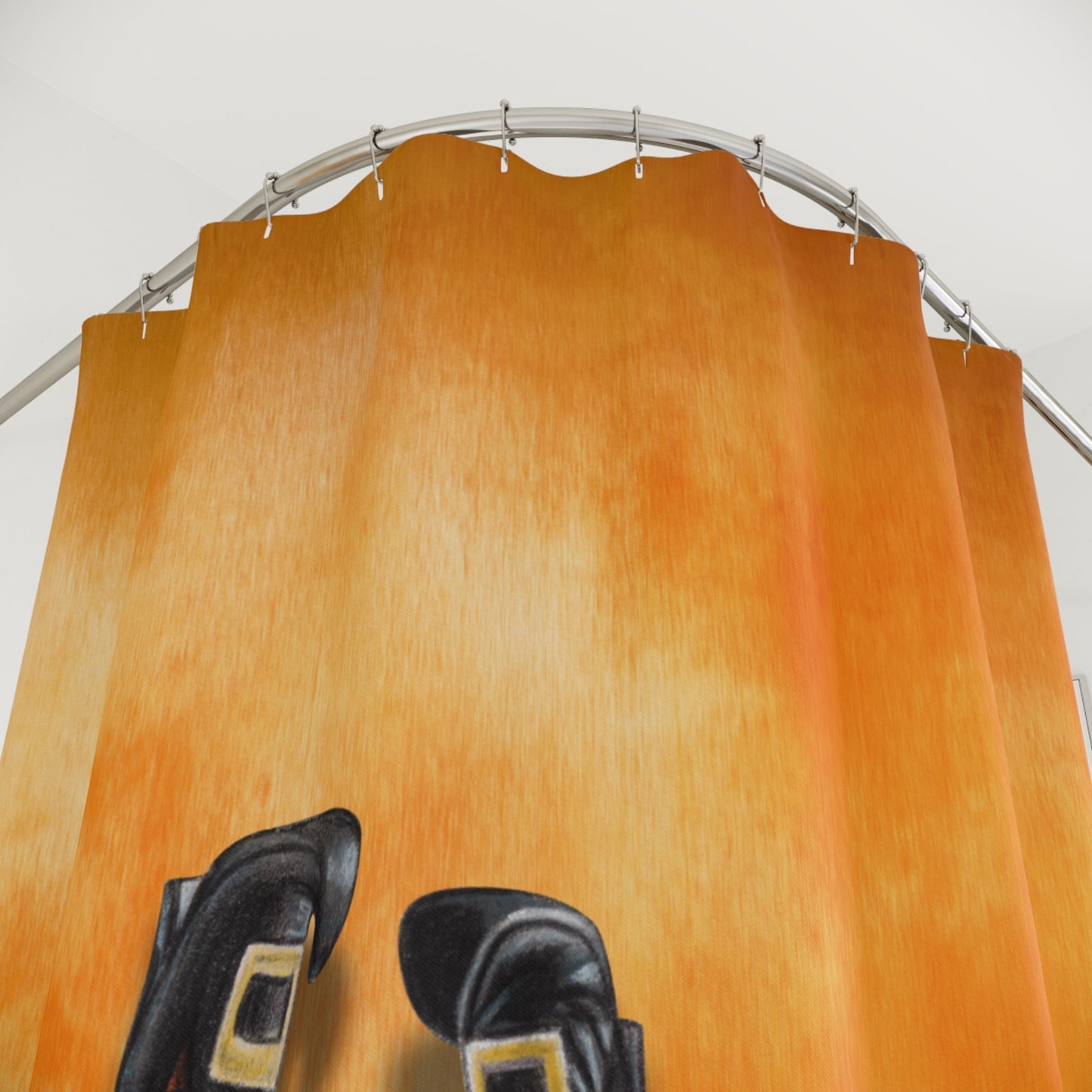 Witchy Cat Lady Legs Shower Curtain