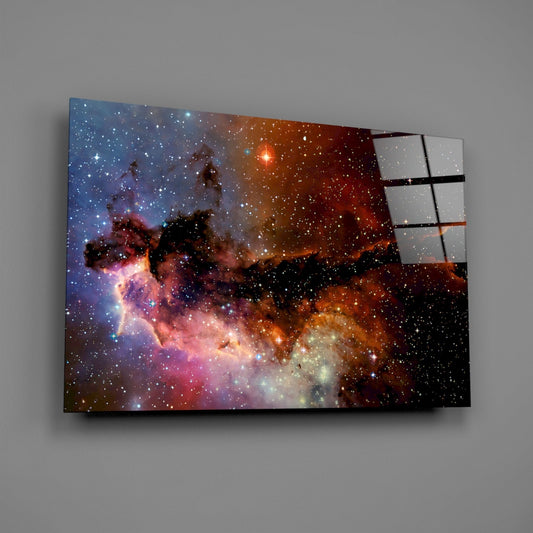 World Of The Galaxy Glass Wall Art