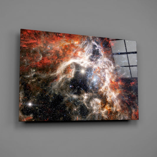 World Of The Galaxy Glass Wall Art
