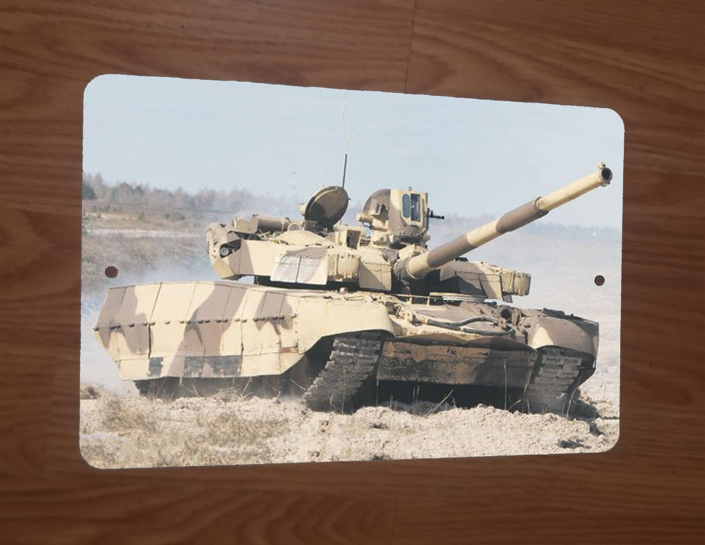 Oplot-M tank Ukraine Military Main Battle Tank 8x12 Metal Wall Sign