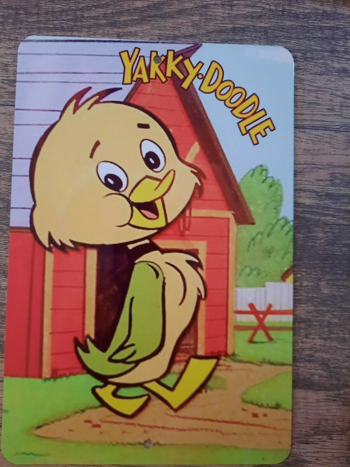 Yakky Doodle Classic Hanna Barbera Cartoon 8x12 Metal Wall Sign