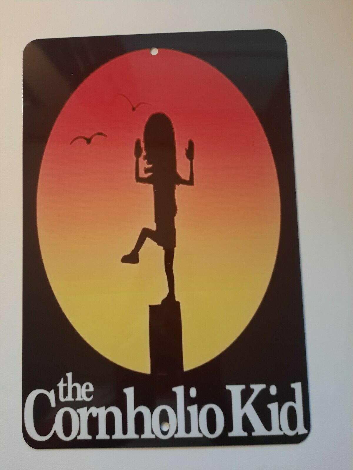 BEAVIS The Cornholio Kid 8x12 Metal Wall Sign Comedy TV Show Cartoon Movie