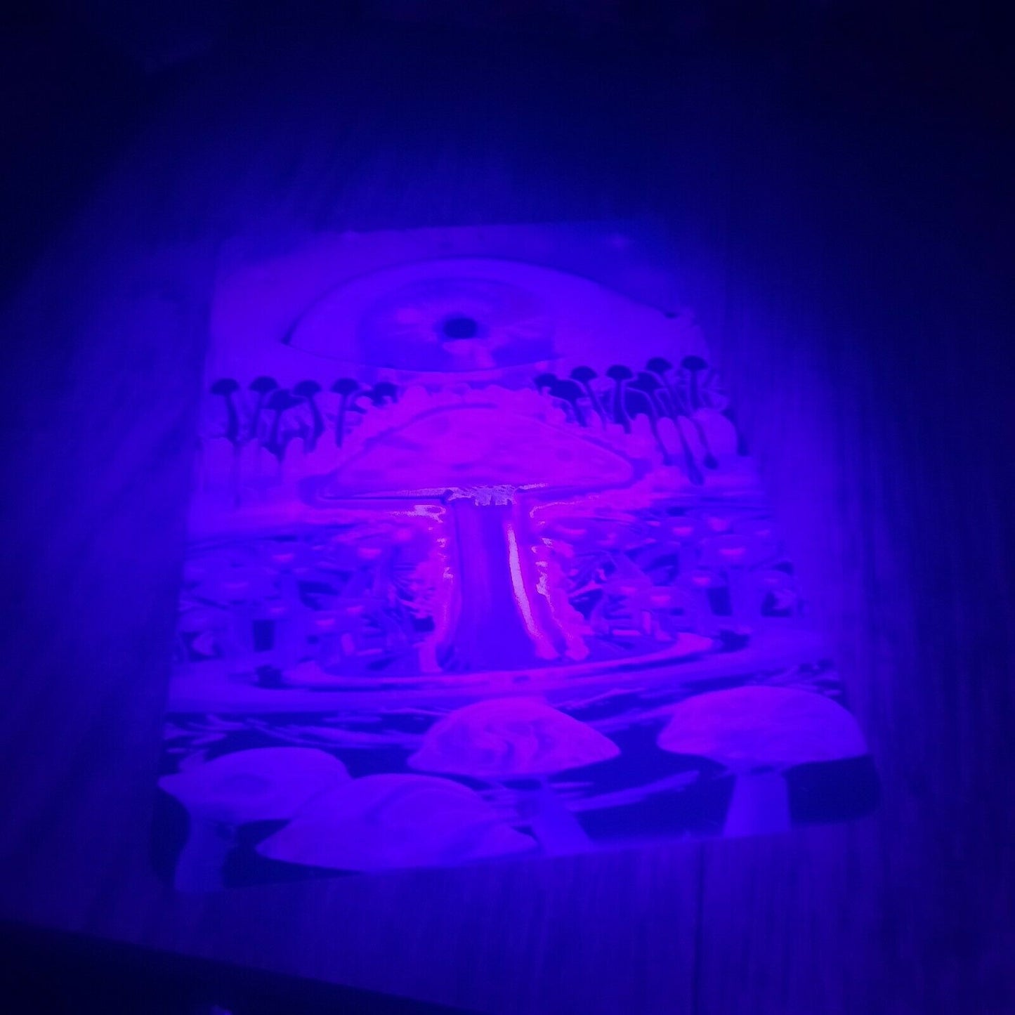 All Seeing Eye Magic Mushroom 8x12 Metal Weed Mary Jane Trippy Sign 420