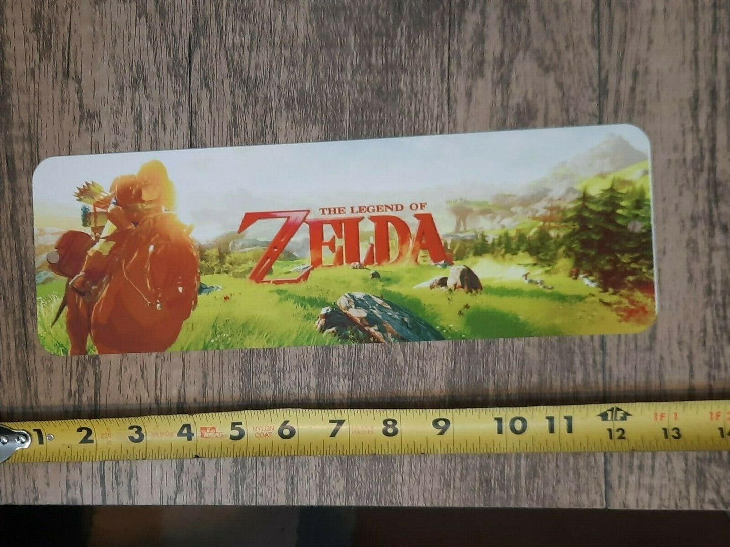 The Legend of Zelda Classic Arcade Marquee Banner 4x12 Metal Wall Sign